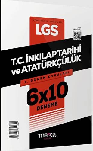 2025 LGS 1.Dönem Konuları T.C. İnkılap Tarihi ve Atatürkçülük 6 Deneme - 1