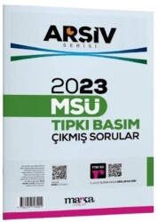 2023 MSÜ Çıkmış Sorular Tamamı Video Çözümlü - 1