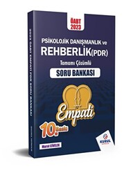 ÖABT Empati Psikolojik Danışmanlık ve Rehberlik Tamamı Çözümlü Soru Bankası - 1