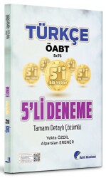 Özdil Akademi ÖABT Türkçe Öğretmenliği 5 li Deneme Çözümlü - 1