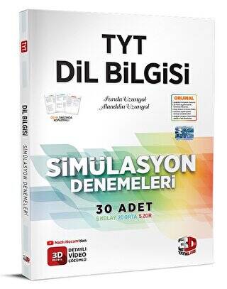 TYT 3D Simülasyon Dilbilgisi Denemeleri - 1