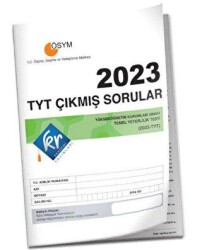 2023 TYT Çıkmış Sorular Tıpkı Basım Kitapçığı - 1