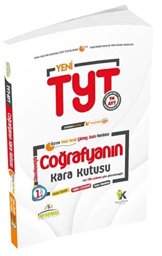 2023 TYT Coğrafyanın Kara Kutusu 1. Cilt Konu Özetli Dijital Çözümlü Çıkmış Soru Bankası - 1