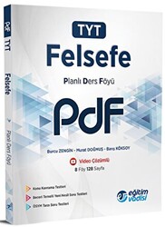 2023 TYT Felsefe PDF Planlı Ders Föyü - 1