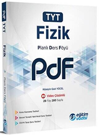 2023 TYT Fizik PDF Planlı Ders Föyü - 1