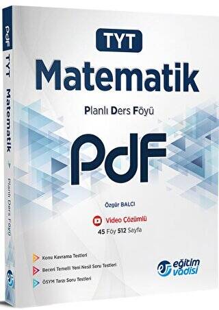 TYT Matematik PDF Planlı Ders Föyü - 1