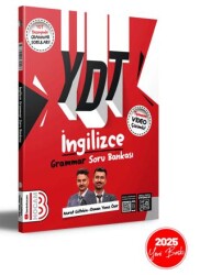 2025 YDT İngilizce Grammar Soru Bankası - 1