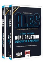 2024 ALES Vip Sayısal-Sözel Detaylı ve Kapsamlı Konu Anlatımlı Set - 1