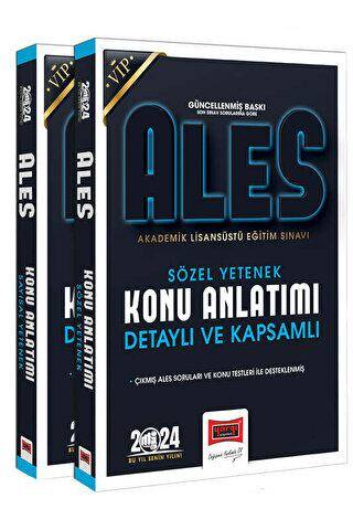 2024 ALES Vip Sayısal-Sözel Detaylı ve Kapsamlı Konu Anlatımlı Set - 1