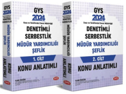 2024 Ceza ve Tevkifevleri Denetimli Serbestlik, Müdür Yardımcılığı ve Şeflik GYS Hazırlık Kitabı 1-2 - 1