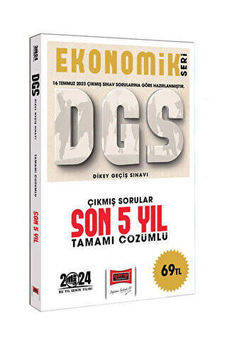 2024 DGS Ekonomik Seri Çıkmış Sorular Tamamı Çözümlü Son 5 Yıl 16 Temmuz 2023 Sınavı Dahil - 1