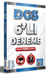 2024 DGS Tamamı Video Çözümlü 6`lı Deneme - 1