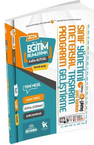 2024 Eğitim Bilimlerinin Kara Kutusu Program Geliştirme-Sınıf-Materyal Konu Ö. Çözümlü Soru Bankası - 1