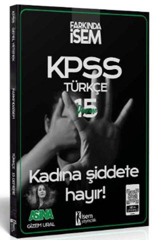 2024 Farkında İsem KPSS Türkçe 15 Deneme - 1