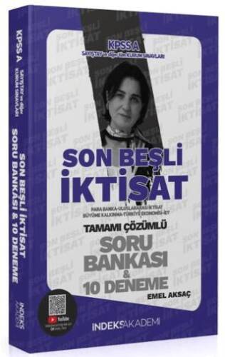 2024 KPSS A Grubu İktisat Son Beşli Soru Bankası ve 10 Deneme Çözümlü - 1