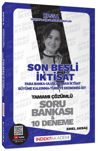 2025 KPSS A Grubu İktisat Son Beşli Soru Bankası ve 10 Deneme Çözümlü - 1