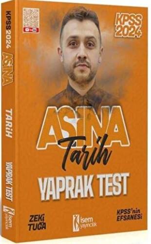 2024 KPSS Aşina Tarih Yaprak Test - 1