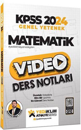 2024 Kpss Atölye Serisi Matematik Video Ders Notları - 1