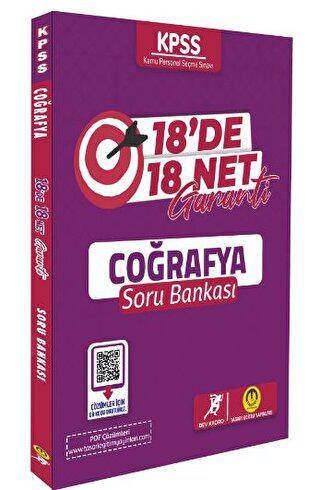 2024 KPSS Coğrafya 18 De 18 Net Soru Bankası - 1