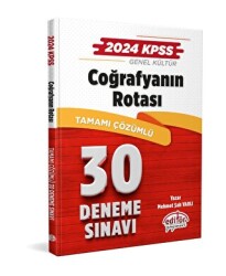 2024 KPSS Coğrafyanın Rotası Tamamı Çözümlü 30 Deneme Sınavı - 1