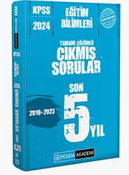 2024 KPSS Eğitim Bilimleri Çıkmış Sorular Son 5 Sınav - 1