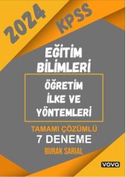 2024 Kpss Eğitim Bilimleri Öğretim İlke ve Yöntemleri Tamamı Çözümlü 7 Deneme - 1