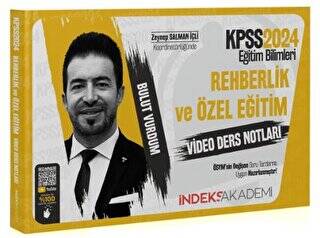 2024 KPSS Eğitim Bilimleri Rehberlik ve Özel Eğitim Video Ders Notları - 1