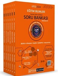 2024 KPSS Eğitim Bilimleri Tamamı Video Çözümlü Soru Bankası Modüler Seti 6 Kitap - 1