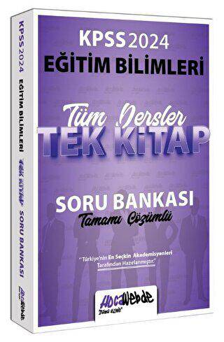 2024 KPSS Eğitim Bilimleri Tüm Dersler Tamamı Çözümlü Tek Kitap Soru Bankası - 1