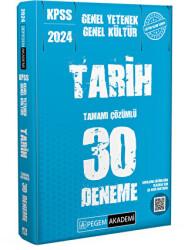 2024 KPSS Genel Kültür Genel Yetenek Tarih 30 Deneme - 1