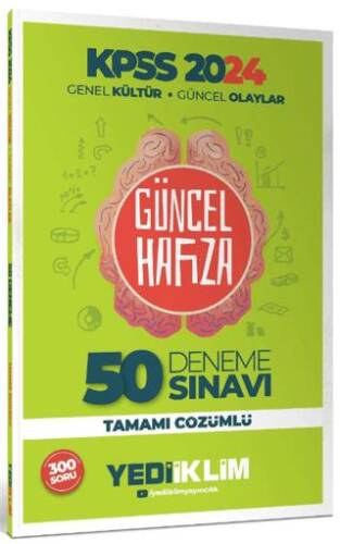 2024 KPSS Genel Kültür Güncel Olaylar Tamamı Çözümlü 50 Deneme - 1