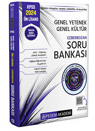 2024 KPSS Genel Yetenek Genel Kültür Ön Lisans Ezberbozan Soru Bankası - 1