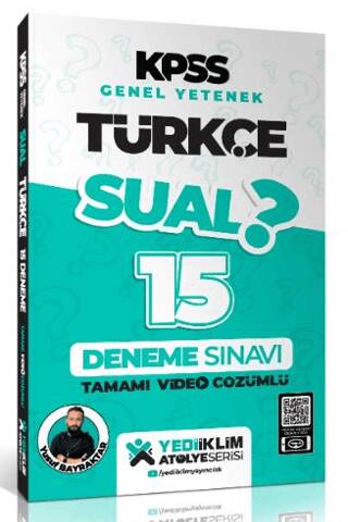 2024 KPSS Genel Yetenek Sual Türkçe Tamamı Video Çözümlü 15 Deneme - 1