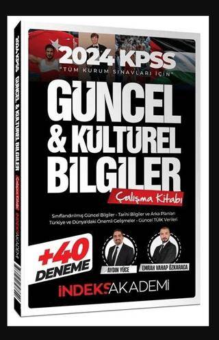 2024 KPSS Güncel ve Kültürel Bilgiler Çalışma Kitabı 40 Deneme İlaveli - 1