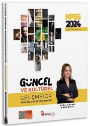 2024 KPSS Güncel ve Kültürel Gelişmeler Konu Anlatımı ve Soru Bankası Çözümlü - 1