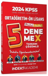 2024 KPSS Lise Ortaöğretim Ön Lisans 5 DenemeX Fasikül Çözümlü - 1