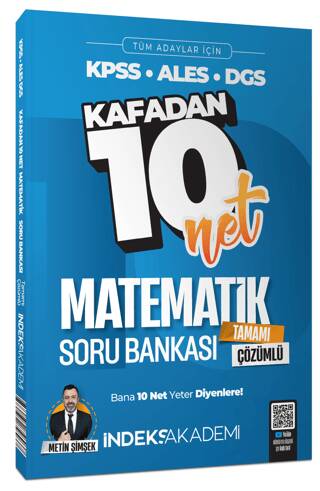 2024 KPSS Matematik Kafadan 10 Net Soru Bankası Çözümlü - 1