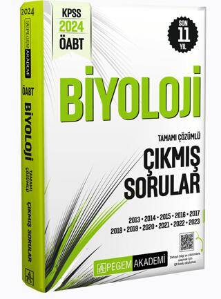 2024 KPSS ÖABT Biyoloji Öğretmenliği Tamamı Çözümlü Çıkmış Sorular - 1