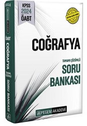 2024 KPSS ÖABT Coğrafya Tamamı Çözümlü Soru Bankası - 1