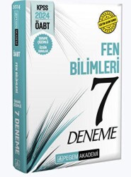 2024 KPSS ÖABT Fen Bilimleri Tamamı Çözümlü 7 Deneme - 1