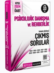 2024 KPSS ÖABT Psikolojik Danışma ve Rehberlik Tamamı Çözümlü Çıkmış Sorular - 1