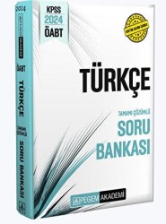 2024 KPSS ÖABT Türkçe Tamamı Çözümlü Soru Bankası - 1