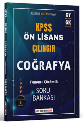 KPSS Ön Lisans Çilingir Coğrafya Tamamı Çözümlü Soru Bankası - 1