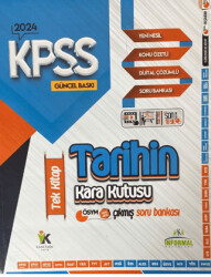 2024 KPSS Tarihin Kara Kutusu Soru Bankası - 1