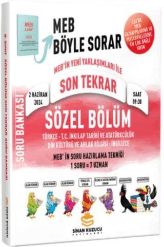 2024 LGS Son Tekrar Sözel Bölüm Soru Bankası - 1