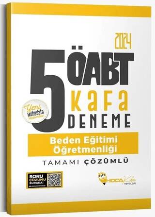 2024 ÖABT Beden Eğitimi Öğretmenliği 5 Kafa Deneme Çözümlü - 1