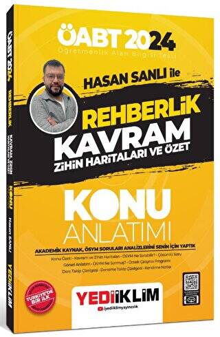 2024 ÖABT Hasan Sanlı ile Rehberlik Kavram Zihin Haritaları ve Özet Konu Anlatımı - 1