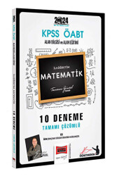 2024 ÖABT İlköğretim Matematik Öğretmenliği 10 Deneme - 1