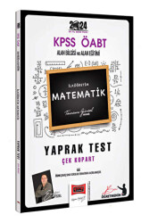 2024 ÖABT İlköğretim Matematik Öğretmenliği Yaprak Test - 1