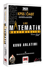 2024 ÖABT Lise Matematik Öğretmenliği Konu Anlatımı - 1